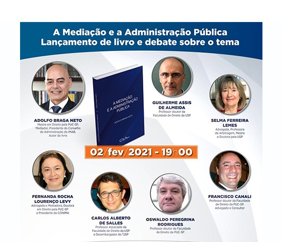 [ZOOM] Lançamento de livro e debate sobre o tema A mediação e a Administração Pública_00