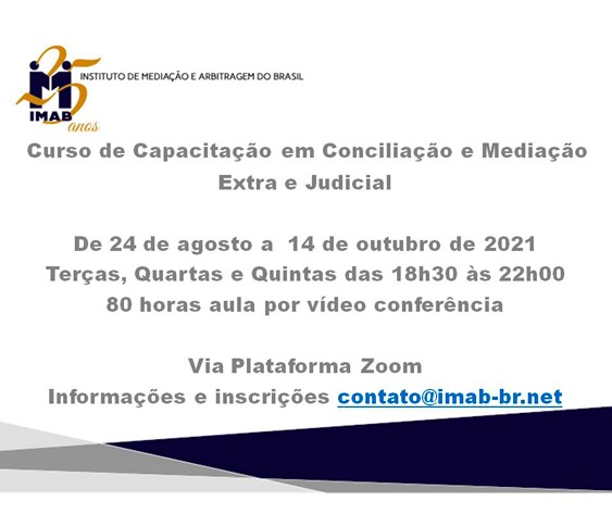 CURSO DE CAPACITAÇÃO EM CONCILIAÇÃO E MEDIAÇÃO EXTRA E JUDICIAL_00