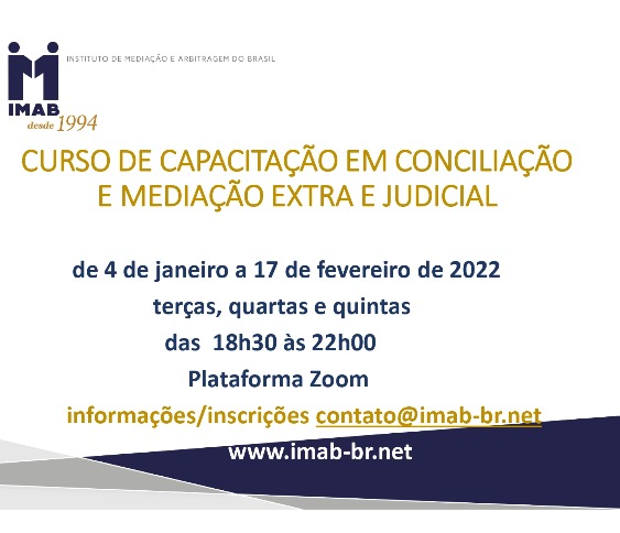 CURSO DE CAPACITAÇÃO EM CONCILIAÇÃO E MEDIAÇÃO EXTRA E JUDICIAL_00