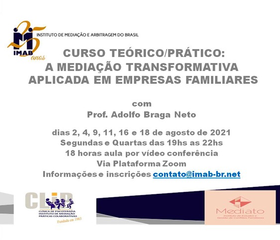 CURSO TEÓRICO/PRÁTICO: A MEDIAÇÃO TRANSFORMATIVA APLICADA EM EMPRESAS FAMILIARES_00