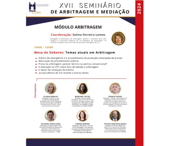 XVII SEMINÁRIO DE ARBITRAGEM E MEDIAÇÃO_01