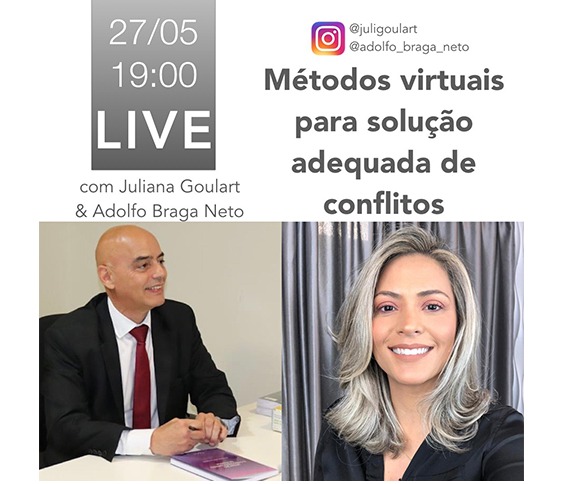 Métodos Virtuais para solução adequada de conflitos - LIVE_00